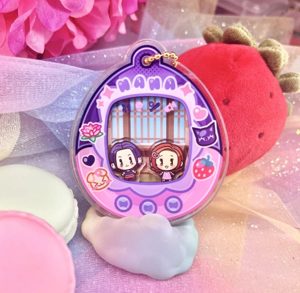 Tamagotchi - Nana Shaker Keychain Charms - Etsy