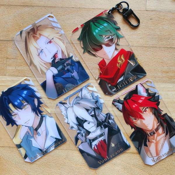 Zenless Zone Zero Acrylic Photocard (Manato/ Hugo/ Harumsa/ Lycaon)