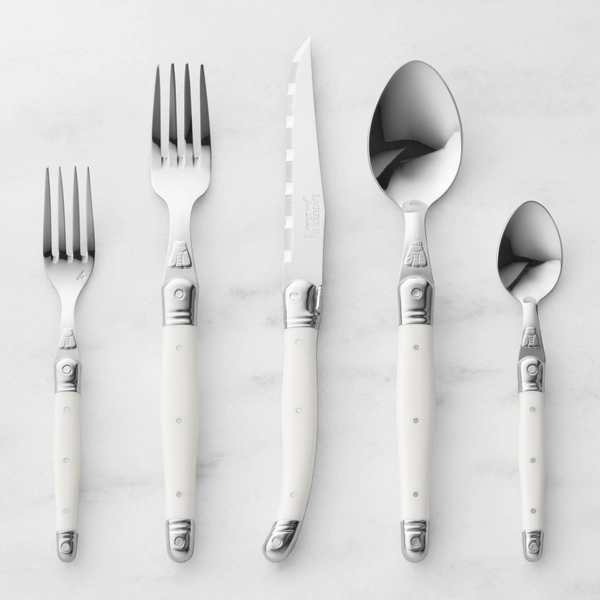 Jean Dubost Laguiole Mid-Gauge 20-Piece Flatware Set