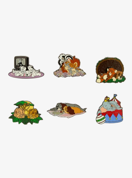 Loungefly Disney Napping Animals Blind Box Enamel Pin