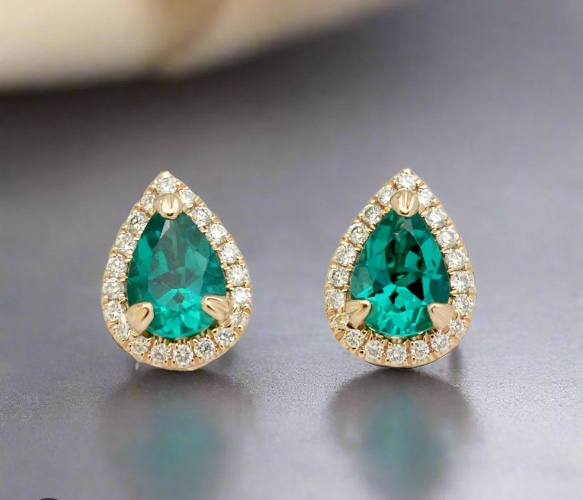 Emerald Earrings