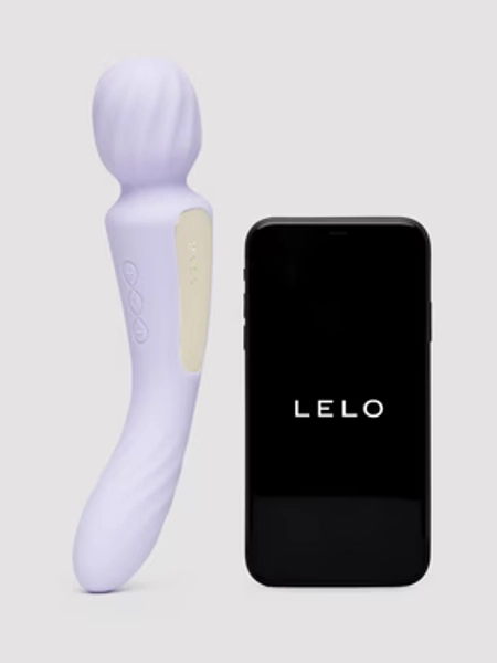 Lelo SWITCH App Controlled Double Ended Textured Wand Vibrator