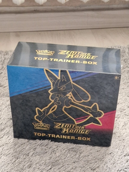 Pokemon Zenit Der König Top Trainer Box Deutsch Neu OVP Sealed Ttb