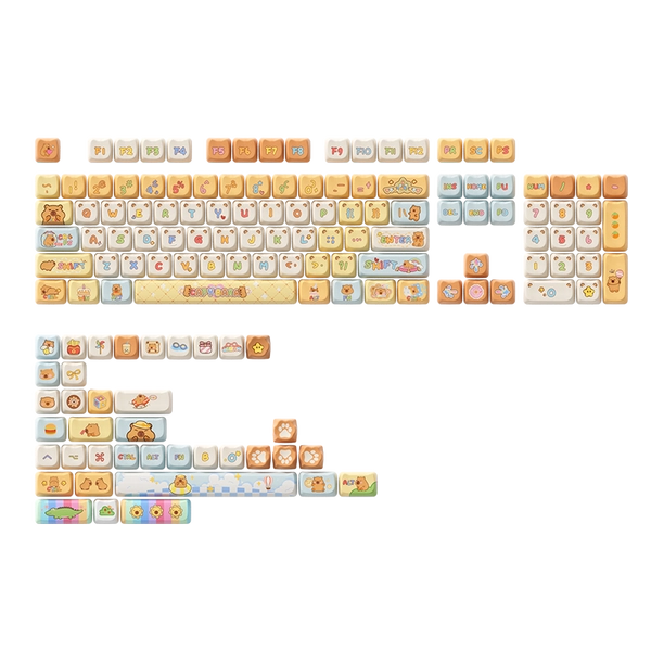Capybara Keycap Set (142-key)