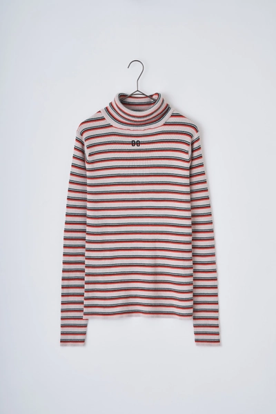 Multi border EVA knit | naokitomizuka_onlineshop 