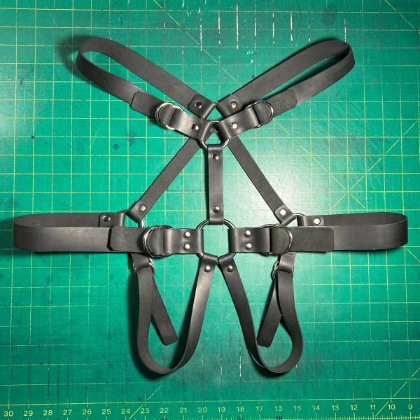 Leather Strap Harness — RIVERQUEER LEATHERWORK