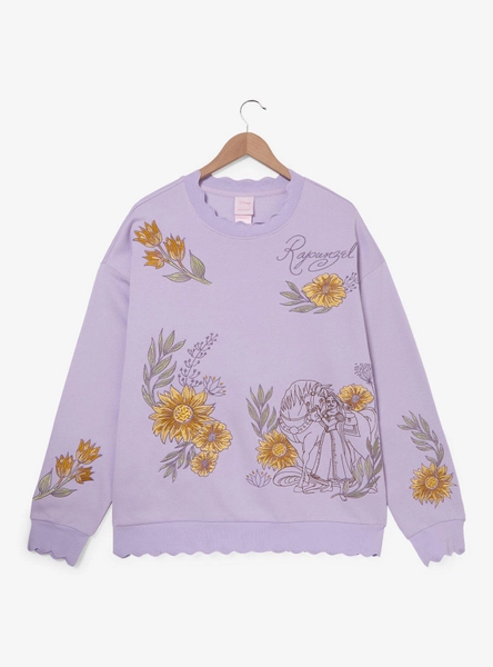 Disney Tangled Rapunzel & Maximus Women's Plus Size Crewneck — BoxLunch Exclusive
