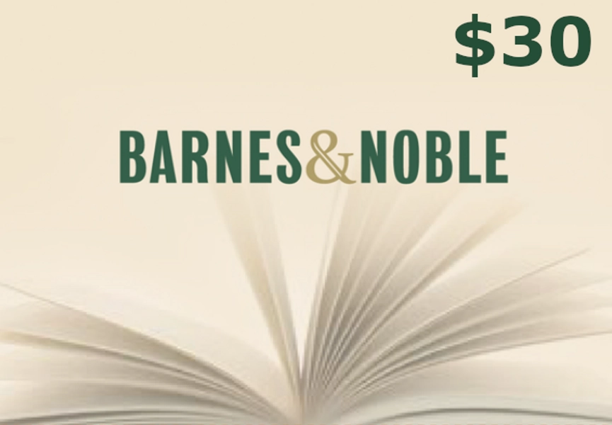 Barnes and Noble $30 Gift Card US