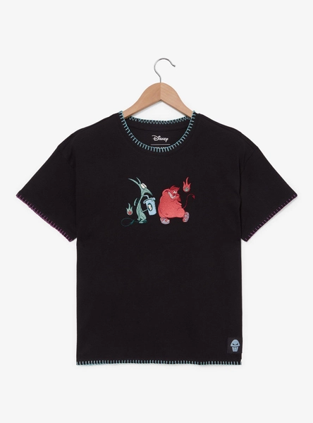 Disney Hercules Pain & Panic Embroidered Women's T-Shirt - BoxLunch Exclusive