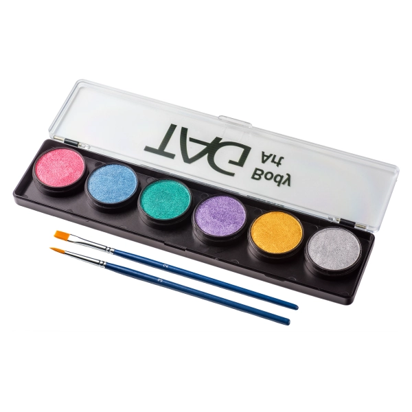 TAG Palette 6x 10g PEARL Colours | Face Paint