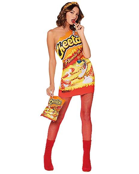 Adult Flamin' Hot Cheetos Dress Costume