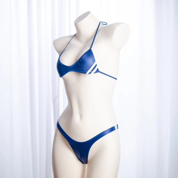 blue lingerie set