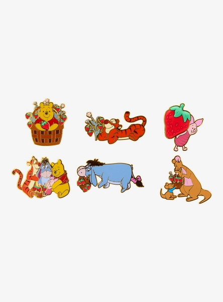 Disney Winnie the Pooh Strawberry Blind Box Enamel Pin — BoxLunch Exclusive