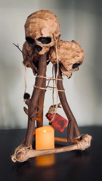 Dead By Daylight [Inspired By] Hex Totem Replica Prop Sculpture - Decor - Artwork