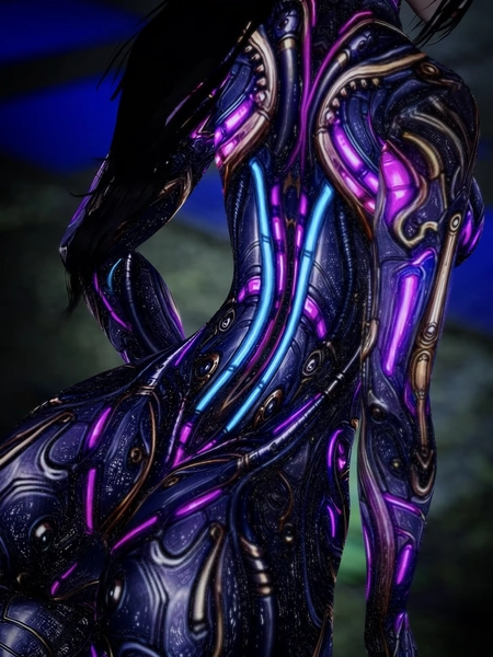 BIOMECANICH PURPLE / E - GIRL BASE