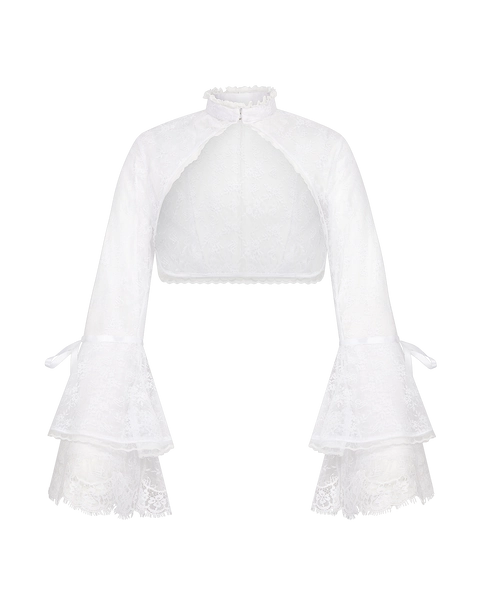 Clarissa Top in White | By Agent Provocateur