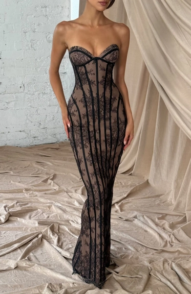 Sian Maxi Dress - Black