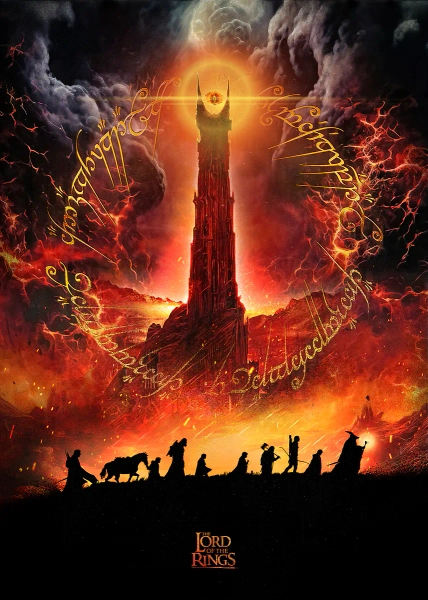 'One to Rule Them All' Poster, picture, metal print, paint by Middle-Earth | Displate