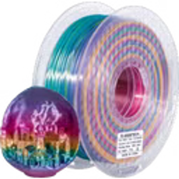 GEEETECH PLA Silk Rainbow, 1,75 mm / 1000 g