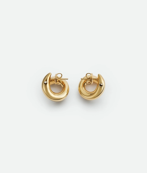 Boucles d’oreilles Sardine petit format pour Femme en Yellow gold