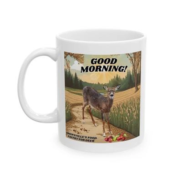 Good Morning Shaggy Ceramic Mug