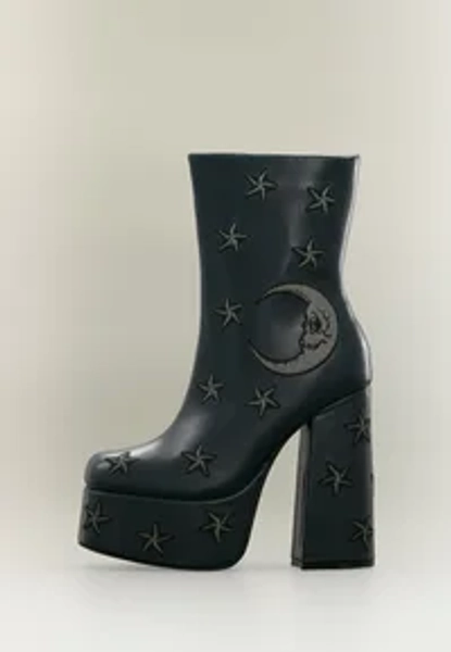 DREAMS OF MOONCRAFT  - Keilstiefelette - teal