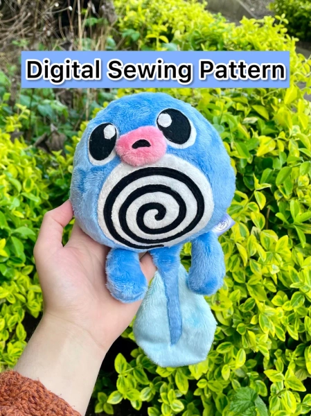 Digital Sewing Pattern - Water Spiral Frog Pocket Monster Plush, PDF Digital Download - Etsy Canada