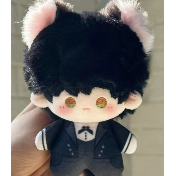 10cm Zayne amor y espacio profundo Zayne Rafayel Xavier Cosplay Sylus dibujos animados 10CM colgante llavero regalos de Dango 