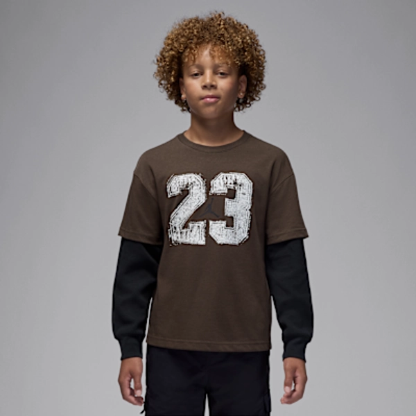 Jordan MVP Big Kids' Twofer T-Shirt