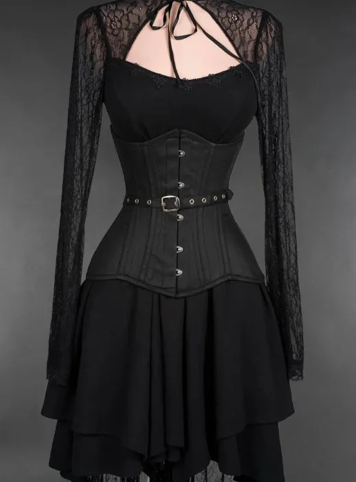 Fan Lacing Cotton Extreme Waist Corset | 40