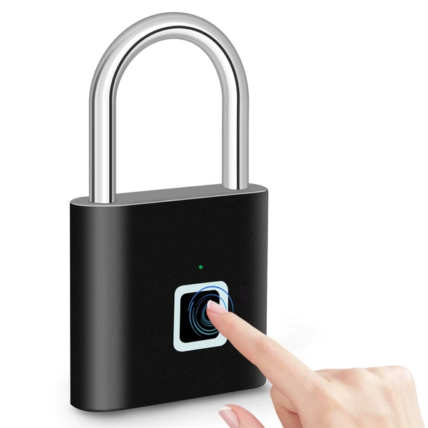 Cerradura Inteligente con Huella Dactilar KERUI, Cerradura de Puerta sin Llave con Carga USB, Antirrobo, de Zinc, Impermeable, Desbloqueo en 0.2 Segundos, Cerradura de Puerta Portátil - AliExpress 13