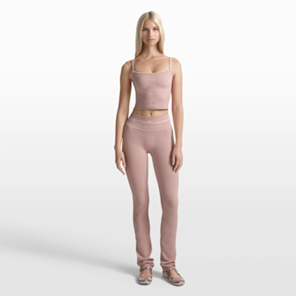 NikeSKIMS Ribbed Seamless Women's 34" Straight Leggings