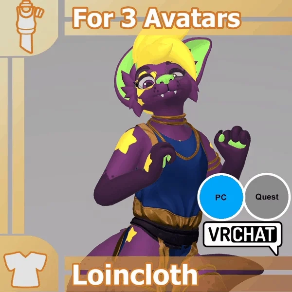 Loincloth by Zeachy on Jinxxy
