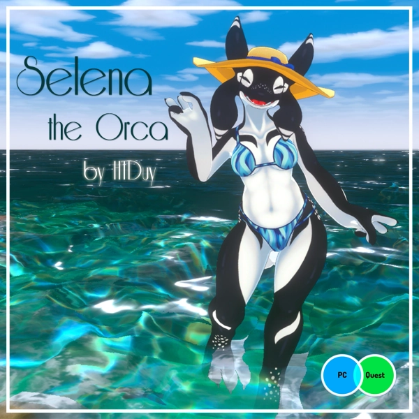 Selena the Orca [VRChat Avatar] by HTDuy on Jinxxy
