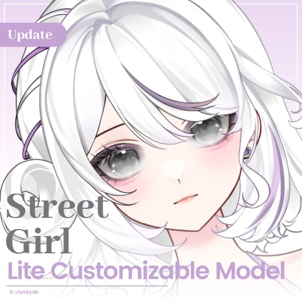 Lite Customizable Model Street Girl by kyoki_studio_II (@kyoki_studio_II)