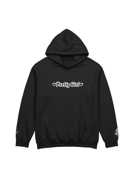 Embroidered Pretty Girl Hoodie