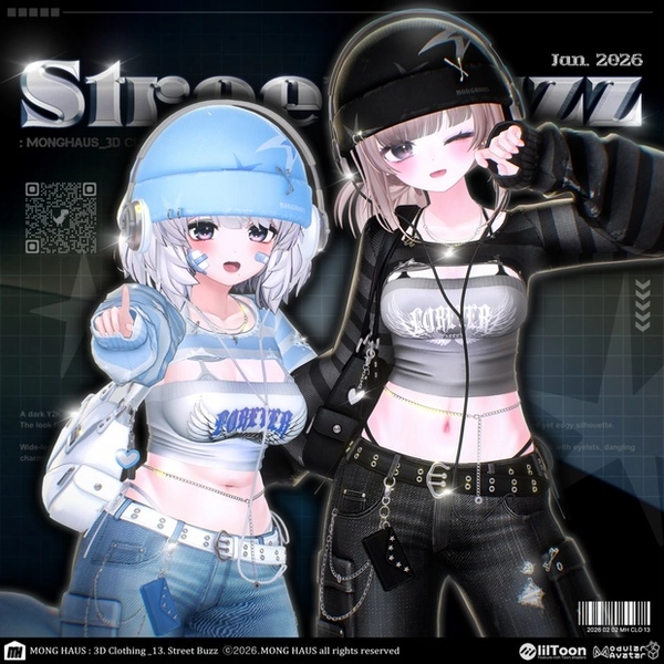 🔥SALE🔥【13アバター対応】Street Buzz🎧