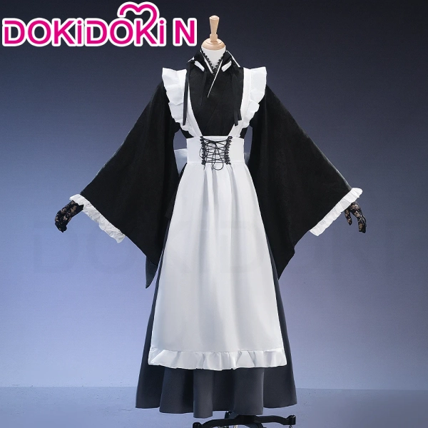 IN STOCK Kitagawa Marin Cosplay Costume Anime【XS-3XL】DokiDoki-N Women Cute Maid Kimono Marin Black Dress Cosplay Plus Size - AliExpress 200000532