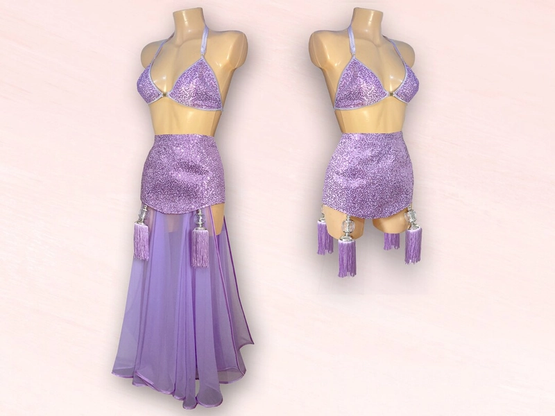 Burlesque Style High Waist Tasselled Girdle With Removable Skirt Panels - Etsy UK