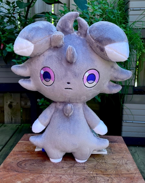 Espurr plushie - made to order
