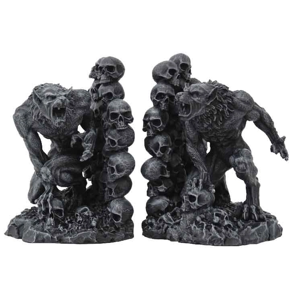 Werewolf Bookends - Medieval Collectibles