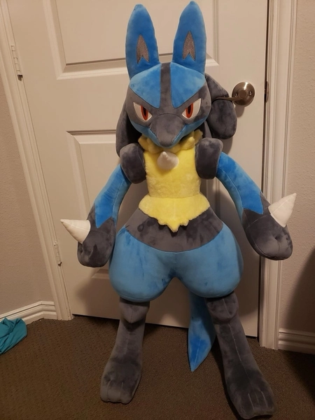 Life Size Lucario Plush