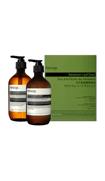 Aesop Geranium Leaf Duet in Beauty: NA.
