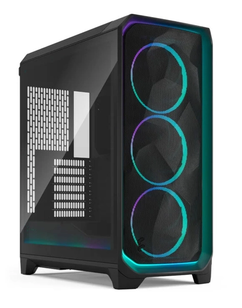 Fractal Design Meshify 3 Ambience Pro RGB Black E-ATX Case, TG, NO PSU