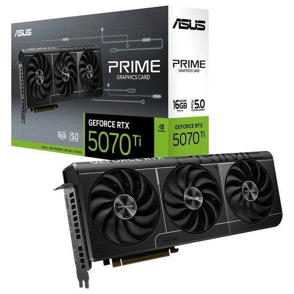 Asus NVIDIA GeForce RTX 5070 Ti 16GB GDDR7 PRIME Grafikkarte