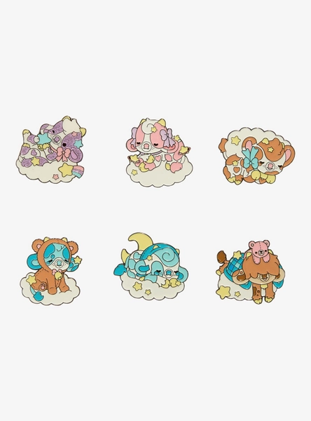 Sleepy Cows Blind Box Enamel Pin By Bright Bat Design