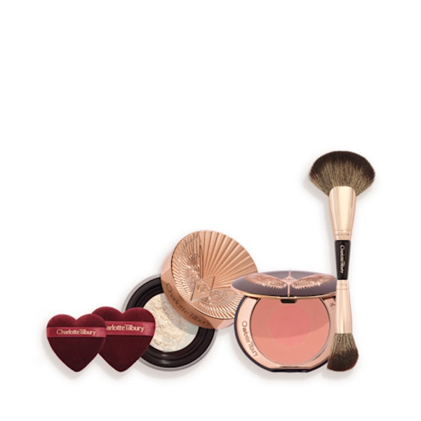AIRBRUSH FLAWLESS EASY BLUR + BLUSH KIT - Face Kit