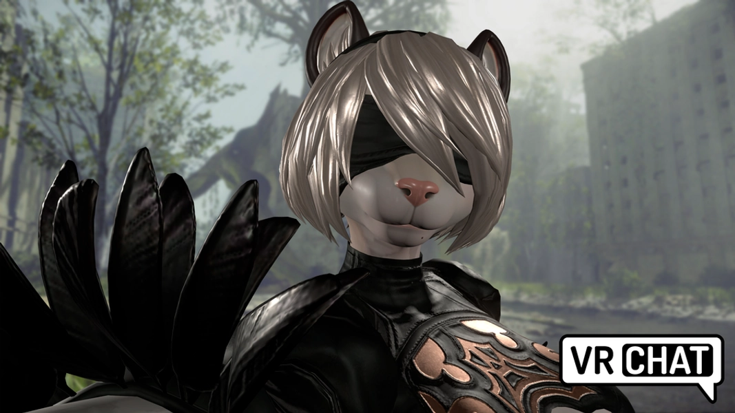 Furry YoRHa 2B Nier: Automata (VRChat)