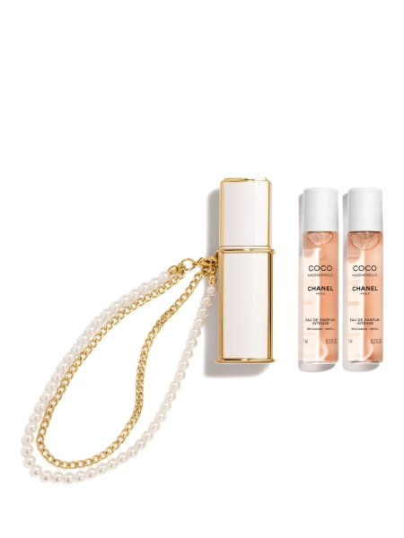CHANEL Coco Mademoiselle Eau de Parfum Intense Refillable Purse Spray, 3 x 7ml