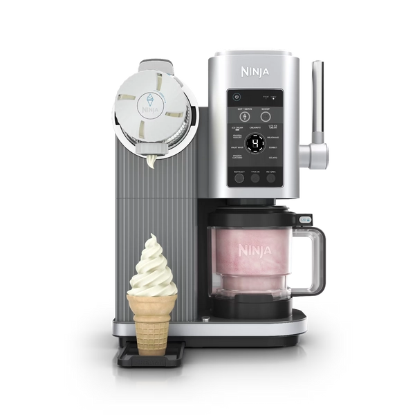 Ninja CREAMi Scoop & Swirl Soft Serve Ice Cream Machine